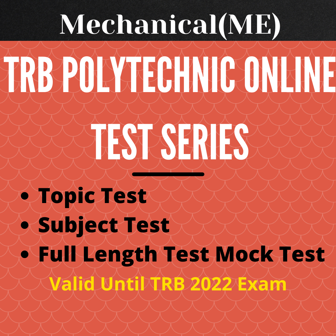 TRB Polytechnic(2023) Online Test Series from Endurance Engineering